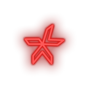 red 280_lykke_coin_crypto_crypto_currency led neon factory