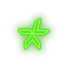 Load image into Gallery viewer, green 280_lykke_coin_crypto_crypto_currency led neon factory