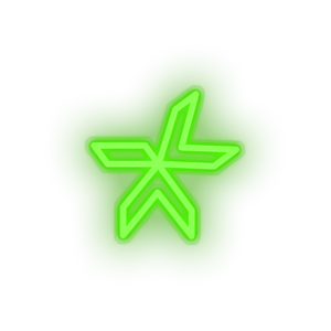 green 280_lykke_coin_crypto_crypto_currency led neon factory