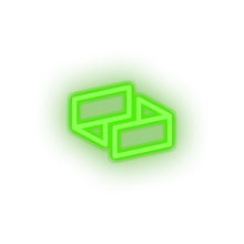 Load image into Gallery viewer, green 281_ubiq_coin_crypto_crypto_currency led neon factory