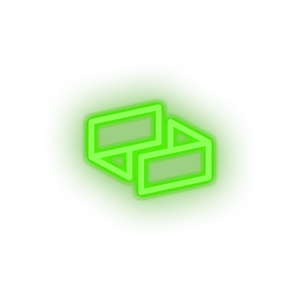 green 281_ubiq_coin_crypto_crypto_currency led neon factory