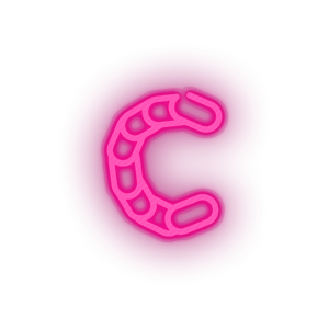 pink 282_chain_coin_coin_crypto_crypto_currency led neon factory