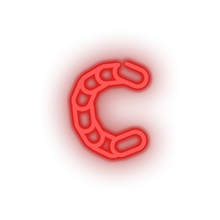 Load image into Gallery viewer, red 282_chain_coin_coin_crypto_crypto_currency led neon factory