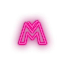 Load image into Gallery viewer, pink 285_monetary_unit_coin_crypto_crypto_currency led neon factory