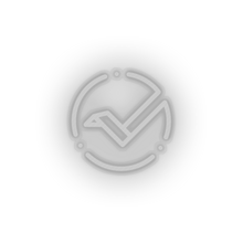 Load image into Gallery viewer, white 288_vertcoin_coin_crypto_crypto_currency led neon factory
