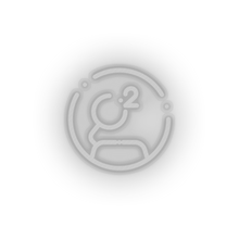 Load image into Gallery viewer, white 291_groastl_coin_coin_crypto_crypto_currency led neon factory
