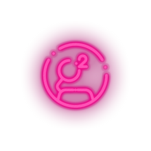 Load image into Gallery viewer, pink 291_groastl_coin_coin_crypto_crypto_currency led neon factory