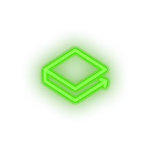 Load image into Gallery viewer, green 293_coin_crypto_crypto_currency_lbry_credits led neon factory