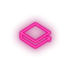 pink 293_coin_crypto_crypto_currency_lbry_credits led neon factory