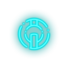 Load image into Gallery viewer, ice_blue 294_io_coin_coin_crypto_crypto_currency led neon factory