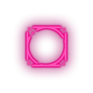 pink 298_byetball_coin_crypto_crypto_currency led neon factory