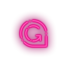 Load image into Gallery viewer, pink 301_game_credits_coin_crypto_crypto_currency led neon factory