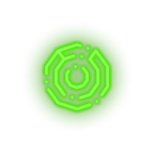 Load image into Gallery viewer, green 302_komodo_coin_crypto_crypto_currency led neon factory