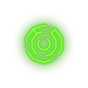 green 302_komodo_coin_crypto_crypto_currency led neon factory