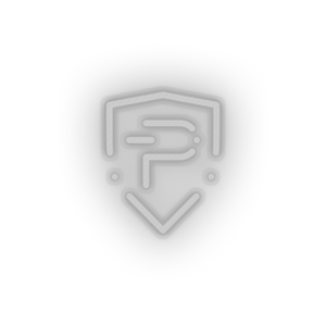 white 303_pivx_coin_crypto_crypto_currency led neon factory