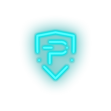 Load image into Gallery viewer, ice_blue 303_pivx_coin_crypto_crypto_currency led neon factory