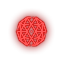 Load image into Gallery viewer, red 308_qtum_coin_crypto_crypto_currency led neon factory