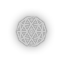 Load image into Gallery viewer, white 308_qtum_coin_crypto_crypto_currency led neon factory