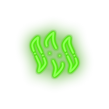 Load image into Gallery viewer, green 311_steem_coin_crypto_cryptocurrency_currency led neon factory
