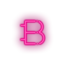 Load image into Gallery viewer, pink 313_bytecoin_coin_crypto_cryptocurrency_currency led neon factory