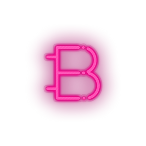 pink 313_bytecoin_coin_crypto_cryptocurrency_currency led neon factory