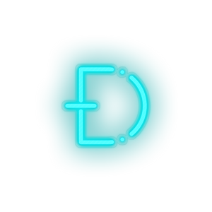 ice_blue 315_dogecoin_coin_crypto_cryptocurrency_currency led neon factory