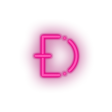 Load image into Gallery viewer, pink 315_dogecoin_coin_crypto_cryptocurrency_currency led neon factory