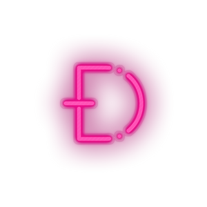 pink 315_dogecoin_coin_crypto_cryptocurrency_currency led neon factory