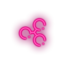 Load image into Gallery viewer, pink 318_cryptocurrency_ripple_technology led neon factory