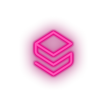 Load image into Gallery viewer, pink 325_stratis_coin_crypto_crypto_currency led neon factory