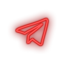 Load image into Gallery viewer, 335 Telegram logo Neon led factory