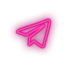 Load image into Gallery viewer, pink 335_telegram_logo led neon factory