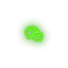 Load image into Gallery viewer, green 374_weixin_logo led neon factory