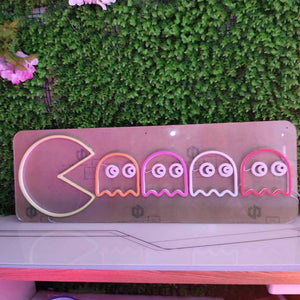 pacman led sign