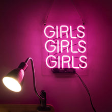 Load image into Gallery viewer, Girls Girls Girls Neon sign