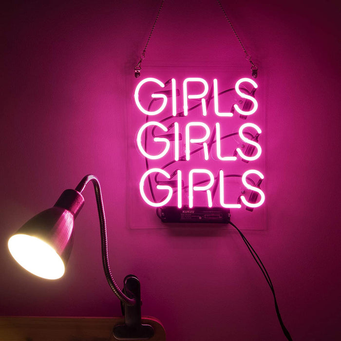 Girls Girls Girls Neon sign
