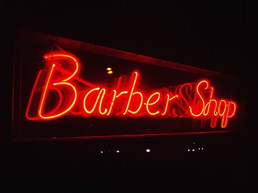 Barber shop neon sign factory