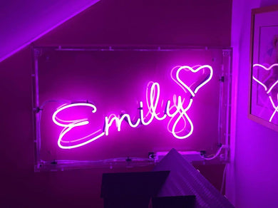 Emily custom name neon sign factory