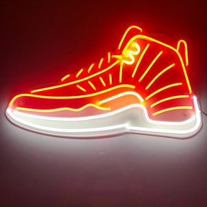 Sneakers Hype beast neon sign