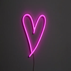 Pink heart - Some ideas for home deco - LED NEON