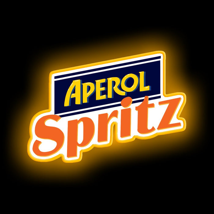 Aperol Spritz neon sign