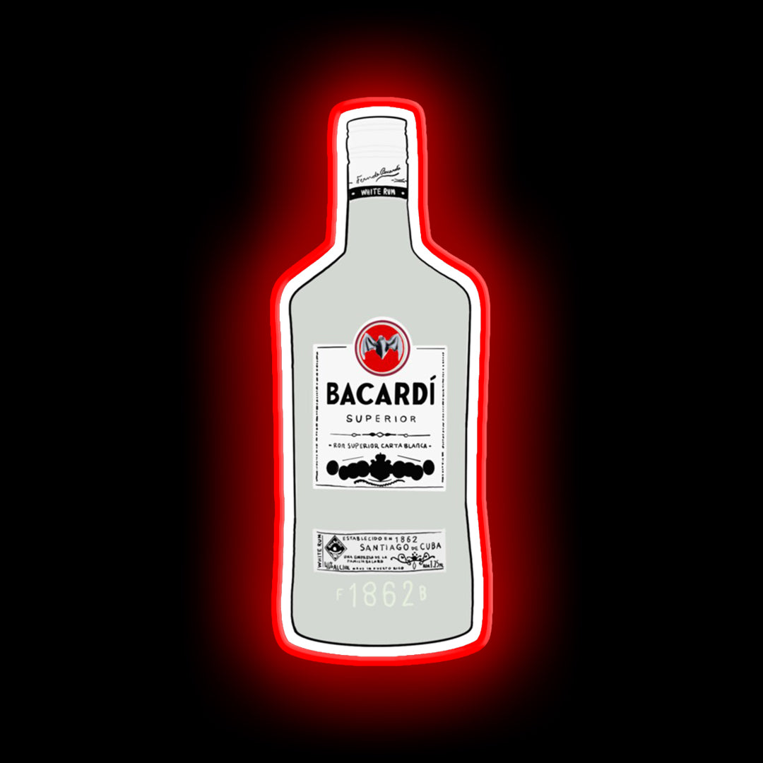 Bacardi neon light sign $165.00