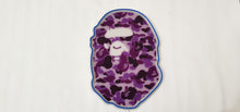 Load image into Gallery viewer, Bape Camo Blue Purple neon sign
