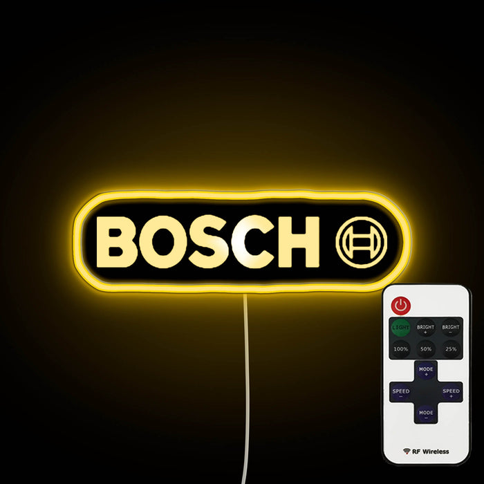 Bosch Logo neon sign