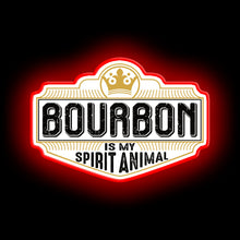 Load image into Gallery viewer, Bourbon neon wall sign