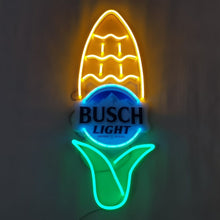 Load image into Gallery viewer, Busch Light Corn Neon Light Sign
