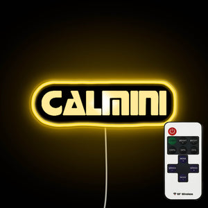 Calmini Logo neon sign