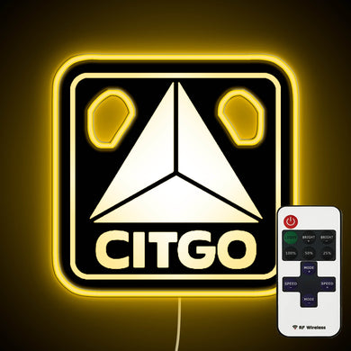 Citgo Logo neon sign
