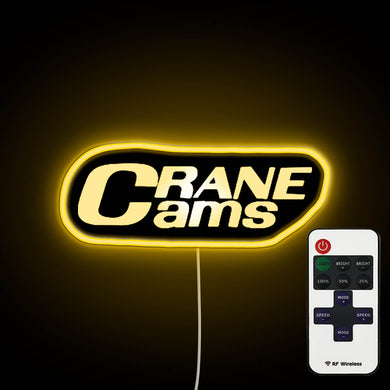 Crane Cams Logo neon sign