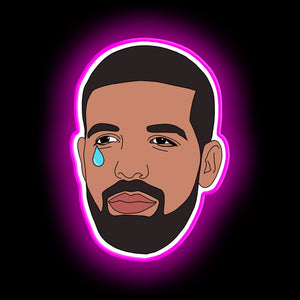 Drake neon poster